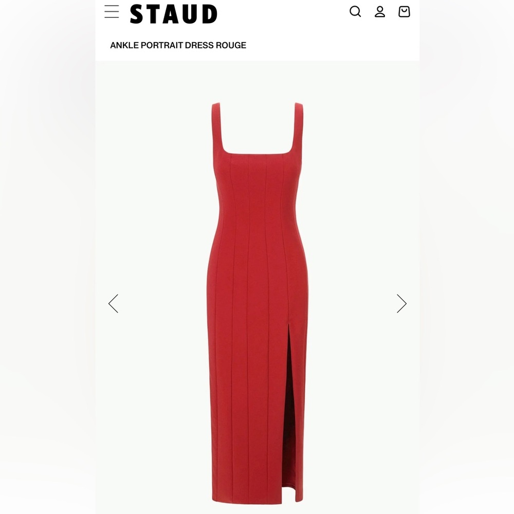 STAUD Portrait Dress